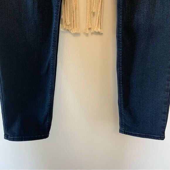 OLD NAVY Women’s Rockstar Super Skinny High Rise Dark Wash Jeans Bermuda 16 - Picture 7 of 13